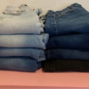 Fashion Nova Jeans Bundle 8 Pair Size 1